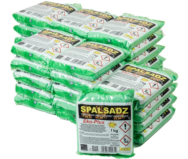 Spalsadz Eko Plus 1 кг х 30 шт порошок для чищення димоходів